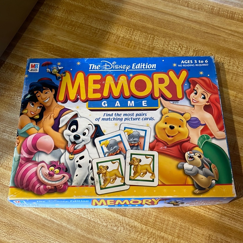 Disney Memory Matching Game